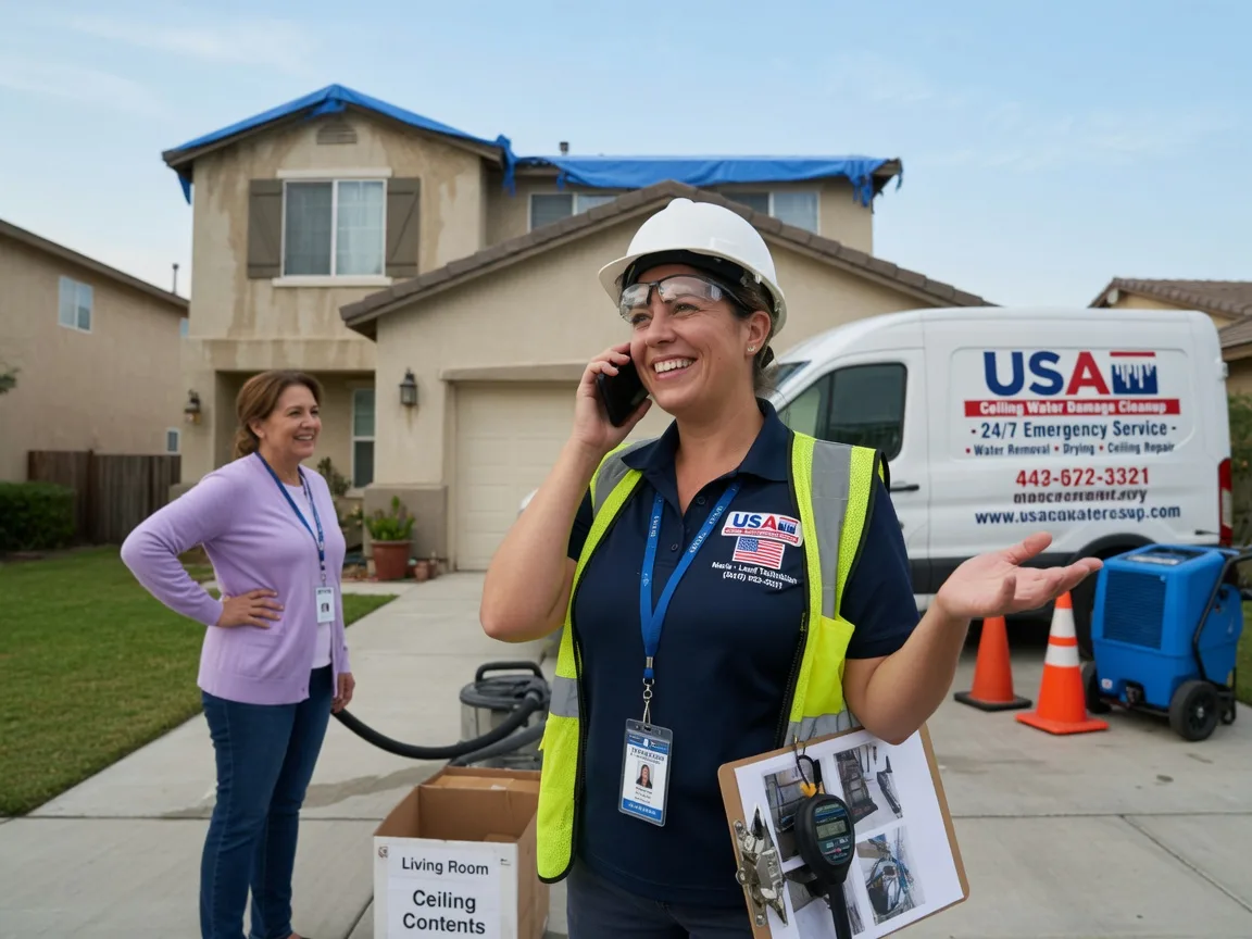 Ceiling Water Damage Restoration Mcleod, ND FAQs